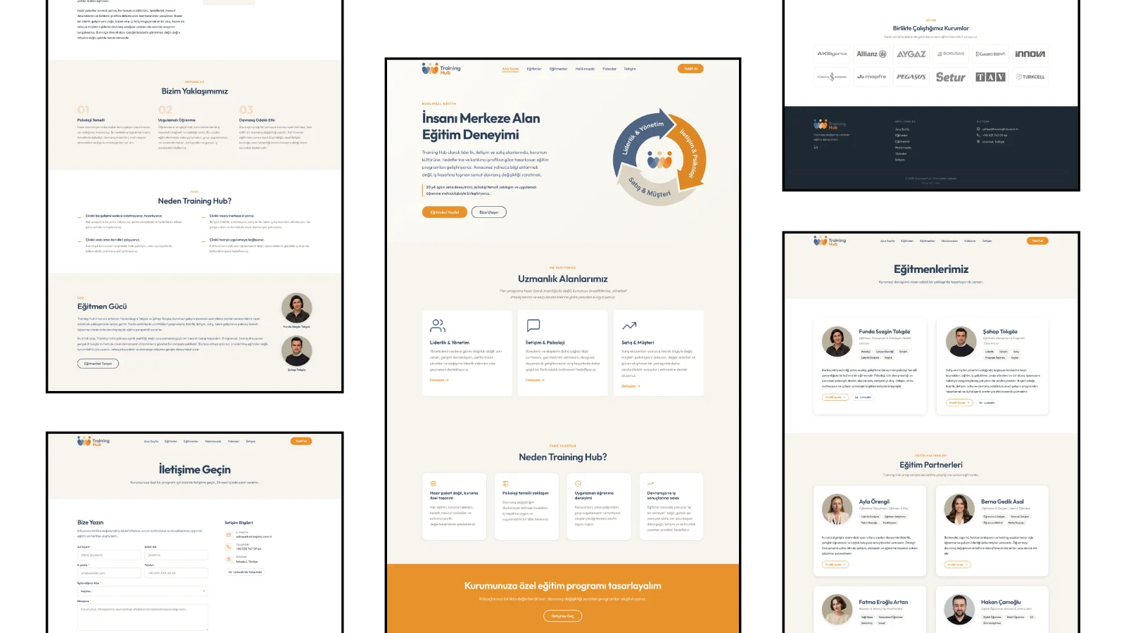 Training Hub Website